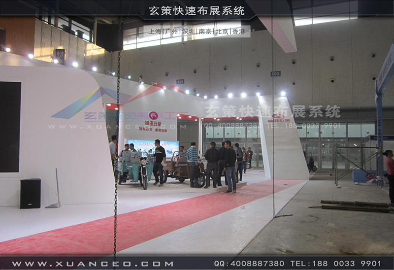 福田自行車展-自行車展展台搭展-上海樱花AV一区二区展覽工廠01