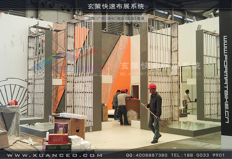 賽克展台搭展-自行車展展台搭展-上海樱花AV一区二区展覽工廠01