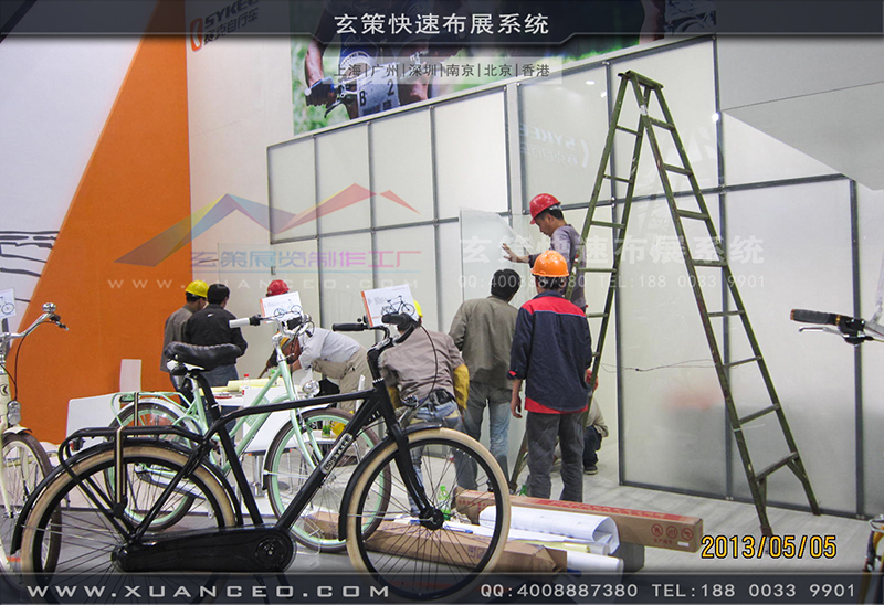 賽克展台搭展-自行車展展台搭展-上海樱花AV一区二区展覽工廠04