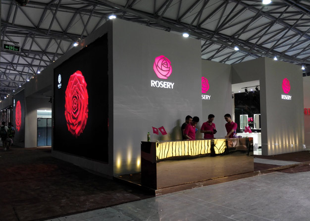 玫瑰島衛浴展台