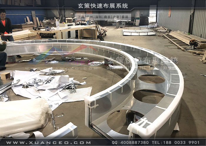 人本軸承展台造型 人本軸承展台造型