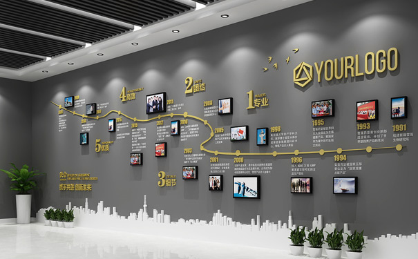 展台設計形象牆